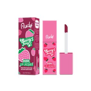 RUDE Berry Juicy Vinyl Lip Lacquer
